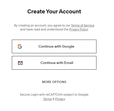 Create Your Squarespace Account