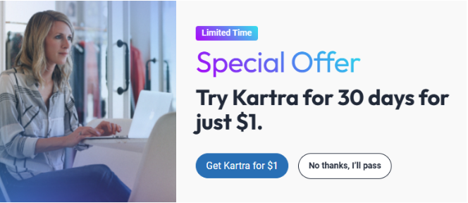  Kartra Offer Free Trial